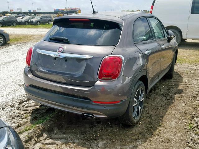 ZFBCFXBTXGP508721 - 2016 FIAT 500X EASY BROWN photo 4