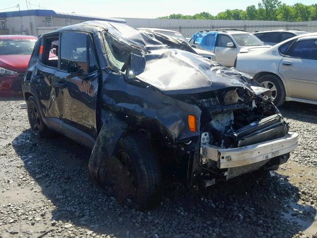 ZACCJBAB0HPG35411 - 2017 JEEP RENEGADE S GRAY photo 1