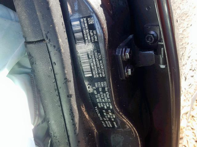 ZACCJBAB0HPG35411 - 2017 JEEP RENEGADE S GRAY photo 10