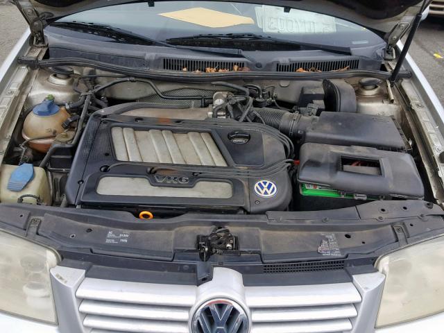 3VWSG29MX1M054956 - 2001 VOLKSWAGEN JETTA GLS SILVER photo 7