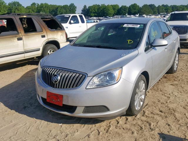 1G4PP5SK0G4141395 - 2016 BUICK VERANO SILVER photo 2