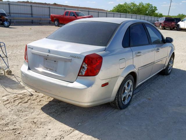 KL5JD56Z87K575687 - 2007 SUZUKI FORENZA BA GRAY photo 4