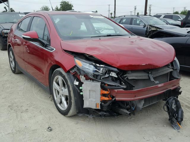 1G1RE6E4XEU124390 - 2014 CHEVROLET VOLT RED photo 1