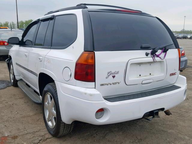 1GKDT13S072164430 - 2007 GMC ENVOY WHITE photo 3