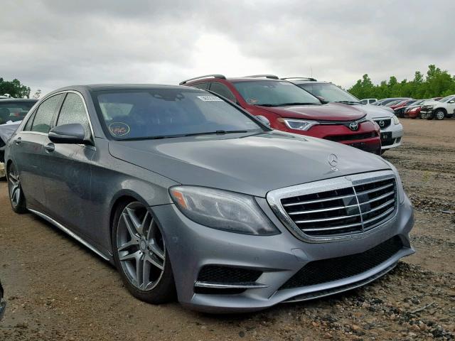 WDDUG8CB1EA009757 - 2014 MERCEDES-BENZ S 550 GRAY photo 1