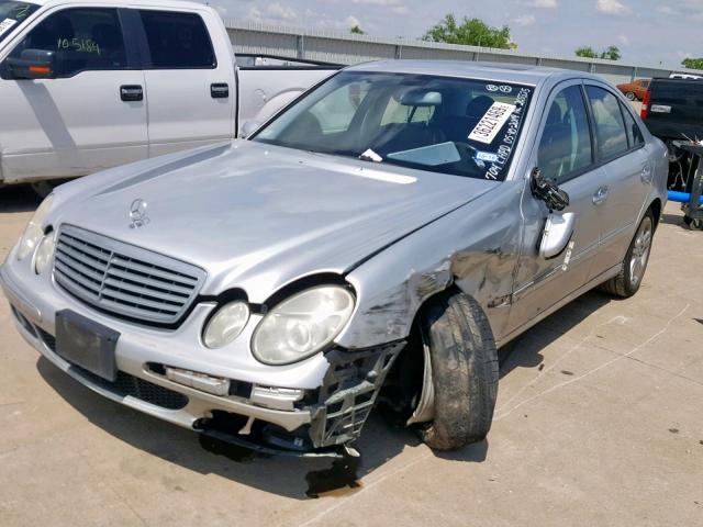 WDBUF56J56A974605 - 2006 MERCEDES-BENZ E 350 SILVER photo 2