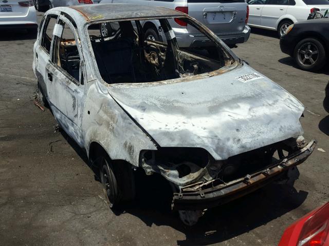 KL1TD66646B554372 - 2006 CHEVROLET AVEO BASE Күйген фото 1