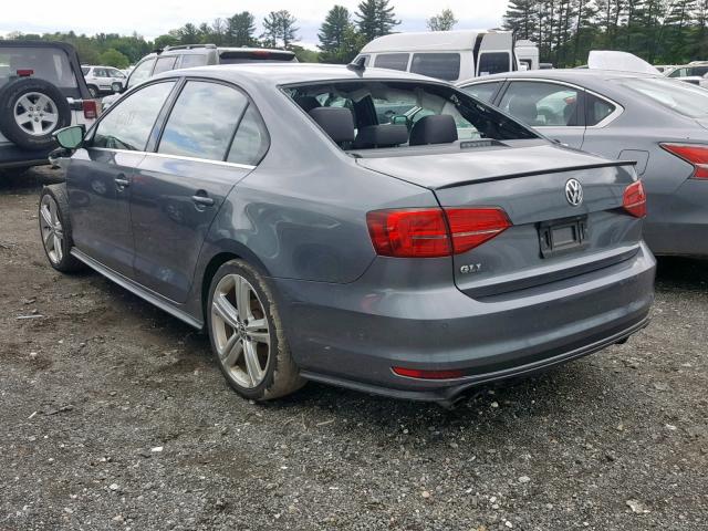 3VW4T7AJ3HM361298 - 2017 VOLKSWAGEN JETTA GLI GRAY photo 3