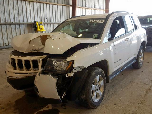 1C4NJCBAXFD226171 - 2015 JEEP COMPASS SP თეთრი ფოტო 2