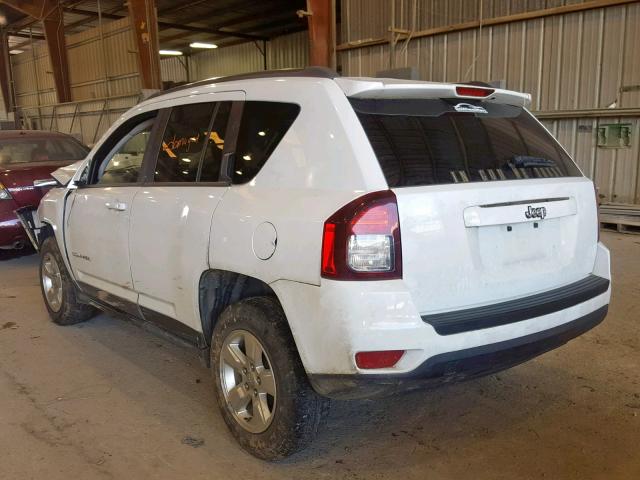1C4NJCBAXFD226171 - 2015 JEEP COMPASS SP თეთრი ფოტო 3