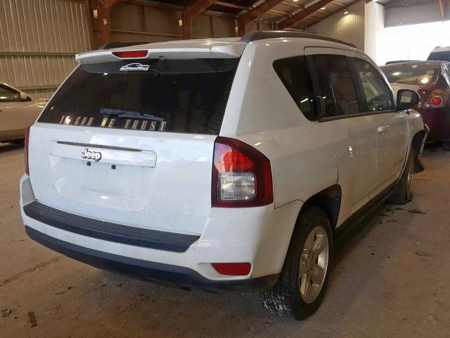 1C4NJCBAXFD226171 - 2015 JEEP COMPASS SP თეთრი ფოტო 4