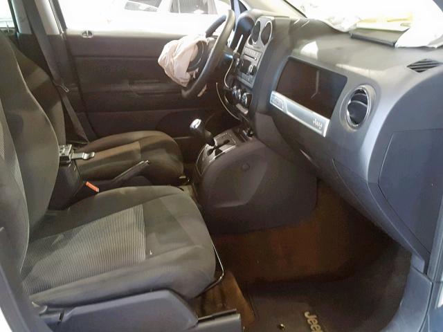 1C4NJCBAXFD226171 - 2015 JEEP COMPASS SP თეთრი ფოტო 5