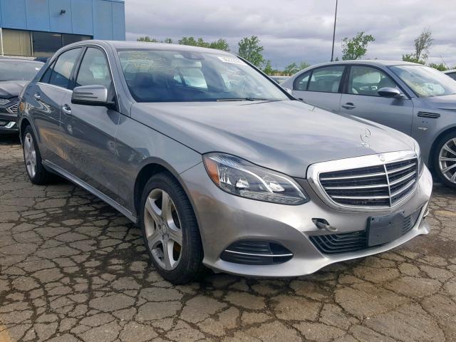 WDDHF5KBXEA834233 - 2014 MERCEDES-BENZ E 350 GRAY photo 1