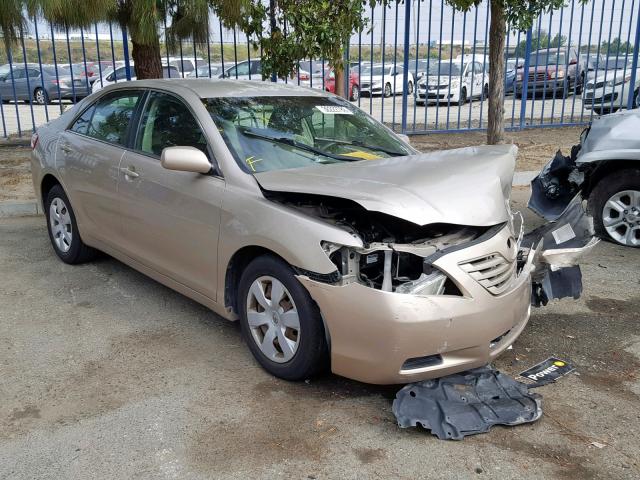 4T1BE46K87U528930 - 2007 TOYOTA CAMRY NEW GOLD photo 1