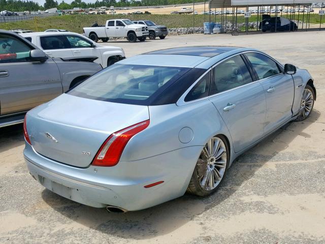 SAJWA2GE6CMV31657 - 2012 JAGUAR XJL SUPERC BLUE photo 4