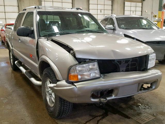 1GTDT13W72K194726 - 2002 GMC SONOMA SILVER photo 1