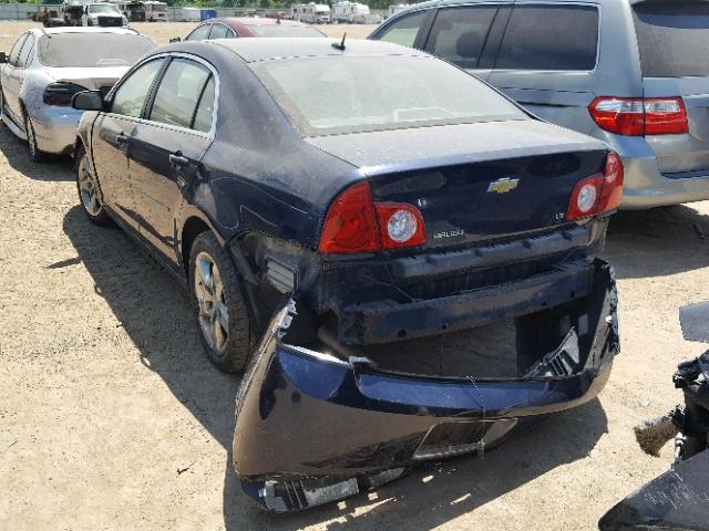 1G1ZG57BX9F209983 - 2009 CHEVROLET MALIBU LS BLUE photo 3
