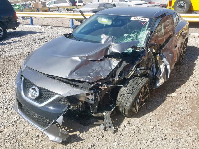 1N4AA6AP7JC399883 - 2018 NISSAN MAXIMA 3.5 GRAY photo 2