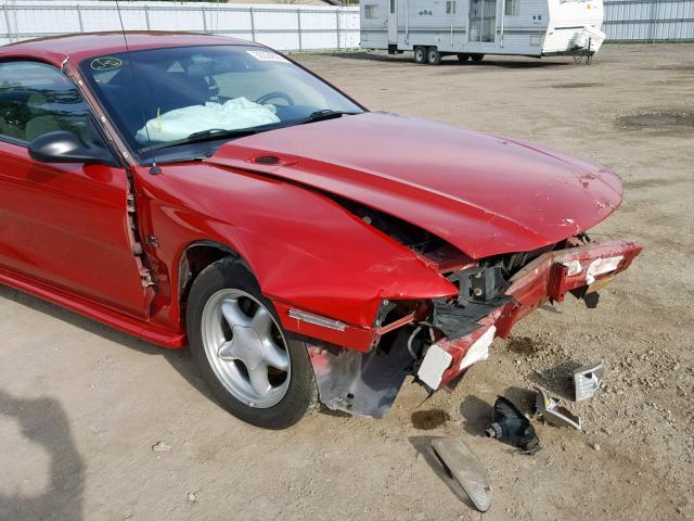 1FALP42T3RF227495 - 1994 FORD MUSTANG GT RED photo 9