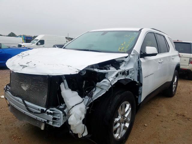 1GNERGKWXLJ100599 - 2020 CHEVROLET TRAVERSE LT  photo 2