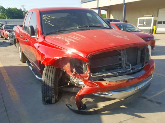 1D7HA18N36S515048 - 2006 DODGE RAM 1500 S RED photo 1