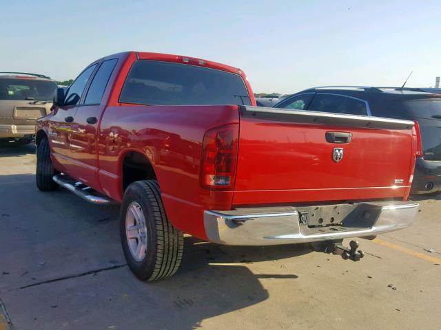 1D7HA18N36S515048 - 2006 DODGE RAM 1500 S RED photo 3