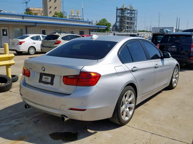 WBA3B9G59ENR91333 - 2014 BMW 335 XI SILVER photo 4