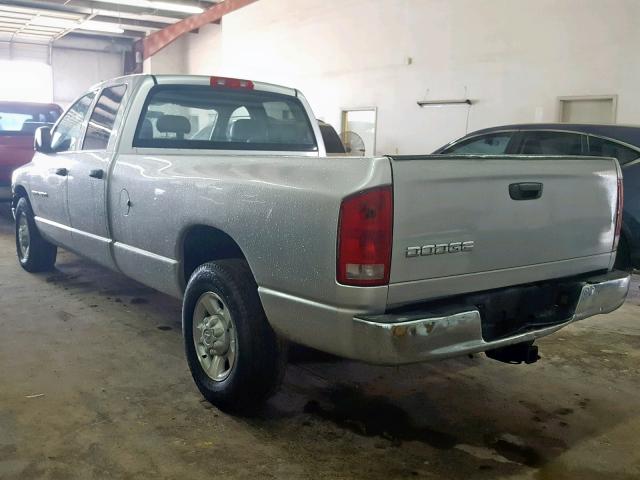 3D7KA28C24G109518 - 2004 DODGE RAM 2500 S Gümüş foto 3