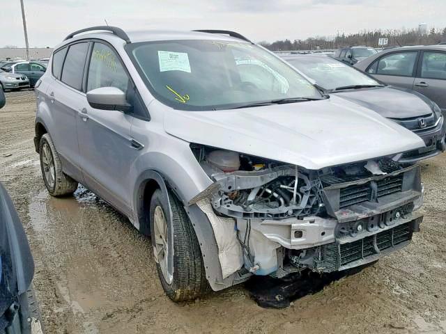 1FMCU9GD1JUB07367 - 2018 FORD ESCAPE SE GRAY photo 1