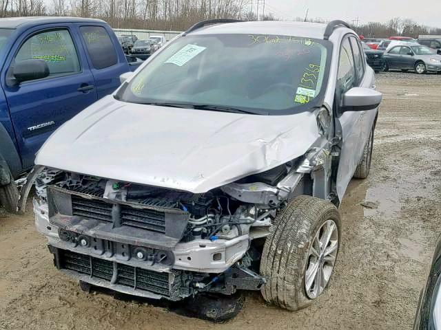 1FMCU9GD1JUB07367 - 2018 FORD ESCAPE SE GRAY photo 2