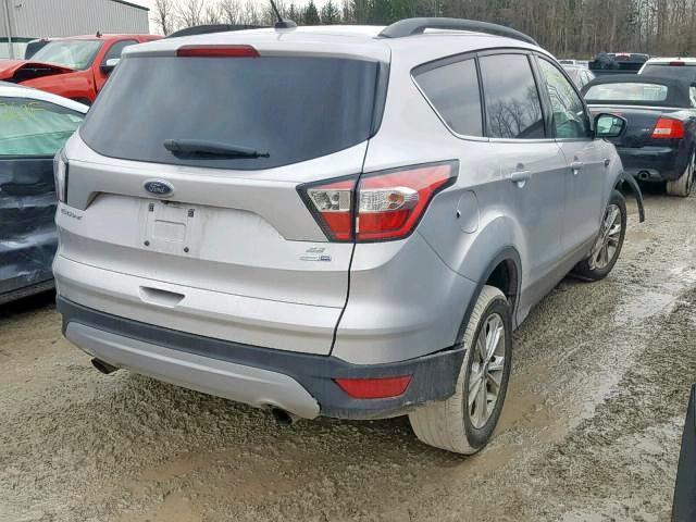 1FMCU9GD1JUB07367 - 2018 FORD ESCAPE SE GRAY photo 4