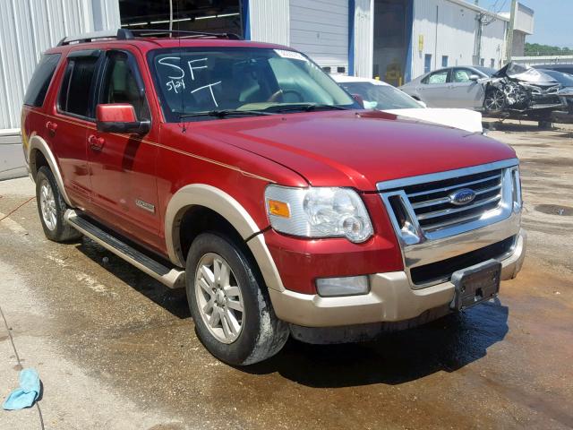 1FMEU64E27UA84467 - 2007 FORD EXPLORER E BURGUNDY photo 1