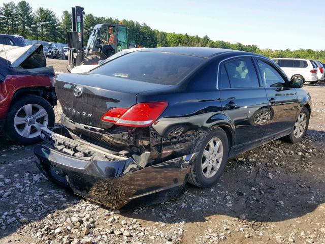 4T1BK36BX6U123380 - 2006 TOYOTA AVALON XL BLACK photo 4