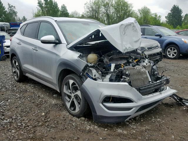 KM8J3CA21HU371505 - 2017 HYUNDAI TUCSON LIM SILVER photo 1