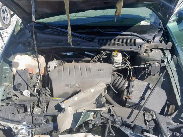 1G4HP54K134143183 - 2003 BUICK LESABRE CU GREEN photo 7