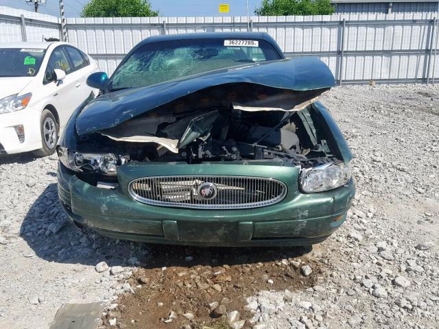 1G4HP54K134143183 - 2003 BUICK LESABRE CU GREEN photo 9