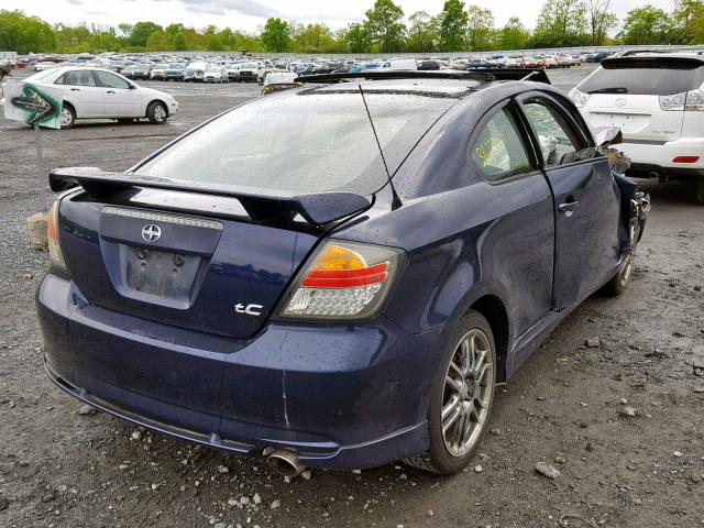 JTKDE167360092056 - 2006 TOYOTA SCION TC BLUE photo 4