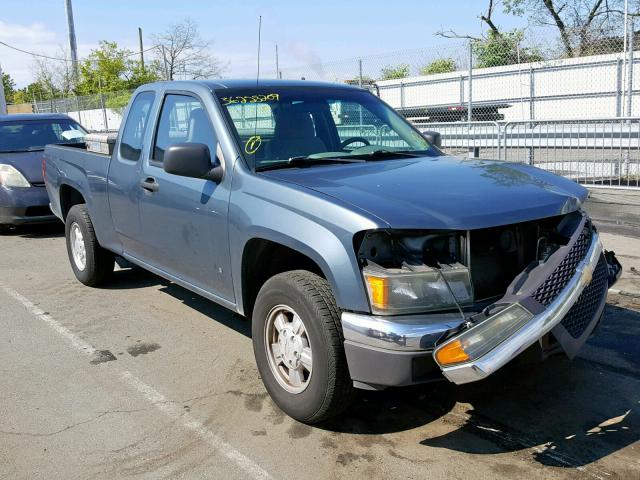 1GCCS198268277457 - 2006 CHEVROLET COLORADO GRAY photo 1