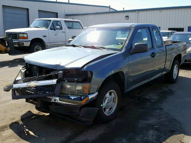 1GCCS198268277457 - 2006 CHEVROLET COLORADO GRAY photo 2