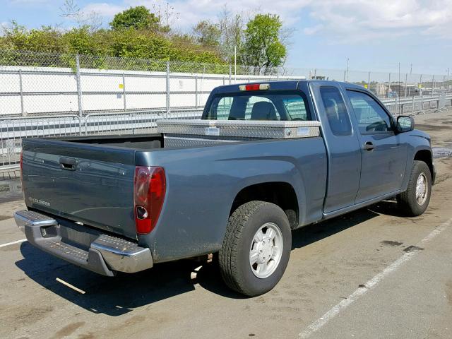 1GCCS198268277457 - 2006 CHEVROLET COLORADO GRAY photo 4