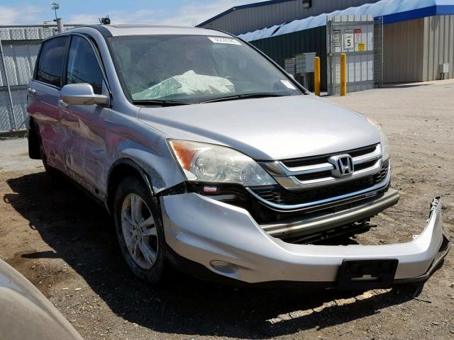 5J6RE4H76BL049720 - 2011 HONDA CR-V EXL SILVER photo 1