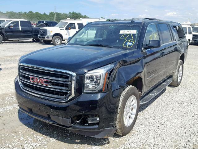 1GKS1GKC6HR332123 - 2017 GMC YUKON XL C BLACK photo 2