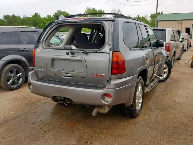 1GKDT13S762291240 - 2006 GMC ENVOY GRAY photo 4