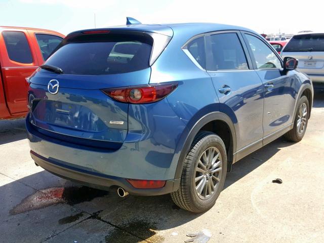 JM3KFACL7H0218006 - 2017 MAZDA CX-5 TOURI BLUE photo 4