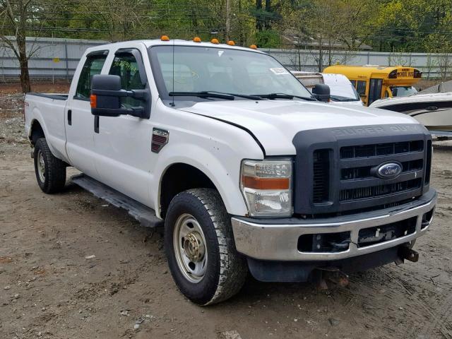 1FTWW31R08EE51631 - 2008 FORD F350 SRW S WHITE photo 1