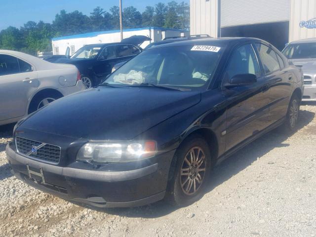 YV1RS61T642384660 - 2004 VOLVO S60 BLACK photo 2