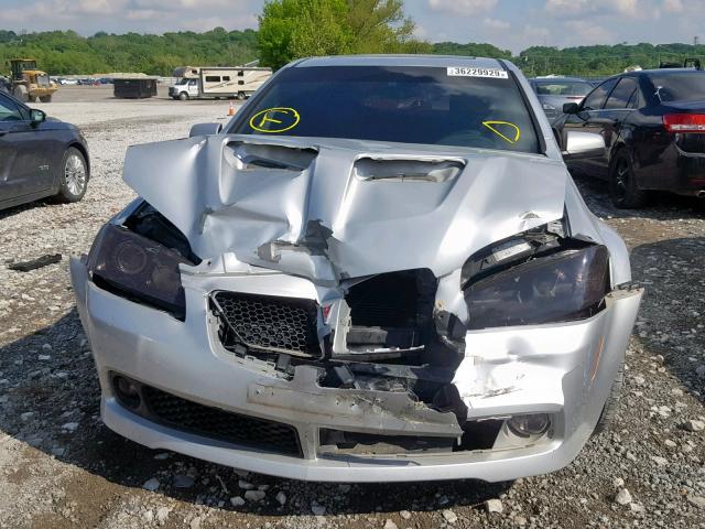 6G2ER57789L237639 - 2009 PONTIAC G8 SILVER photo 7