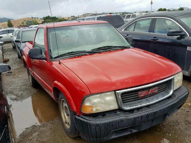 1GTCS14XXW8516574 - 1998 GMC SONOMA RED photo 1