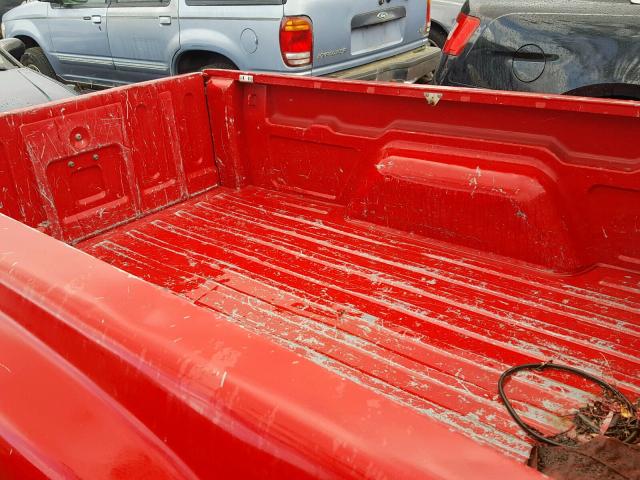 1GTCS14XXW8516574 - 1998 GMC SONOMA RED photo 6