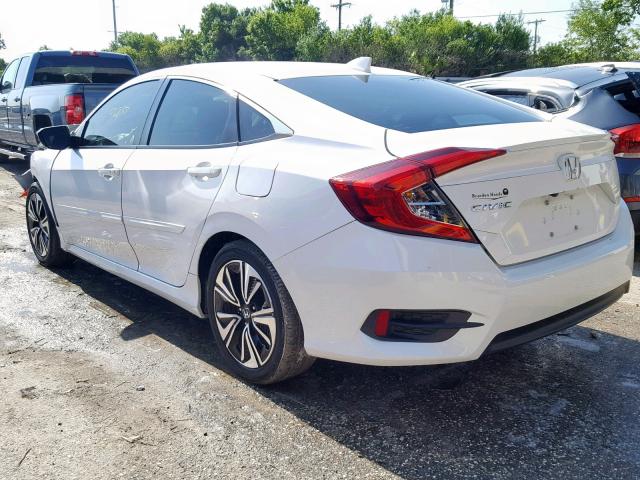 19XFC1F70GE021427 - 2016 HONDA CIVIC EXL WHITE photo 3